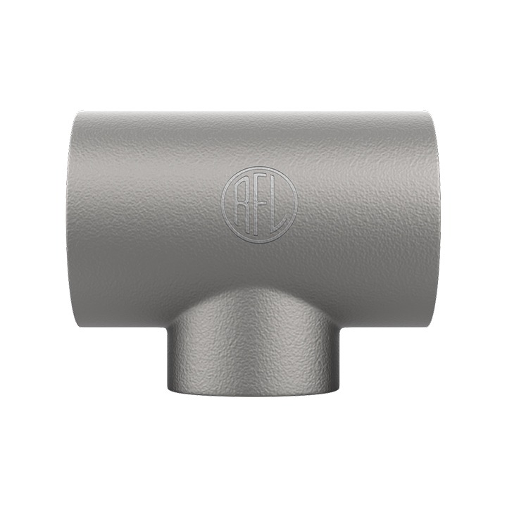 GI Reducer Tee 0.75" X 0.5" 90°